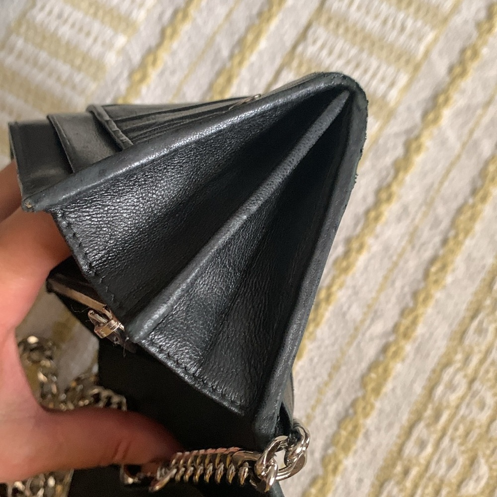 Prada Black Quilted Leather Chain Shoulder Bag - Picture 14 of 16
